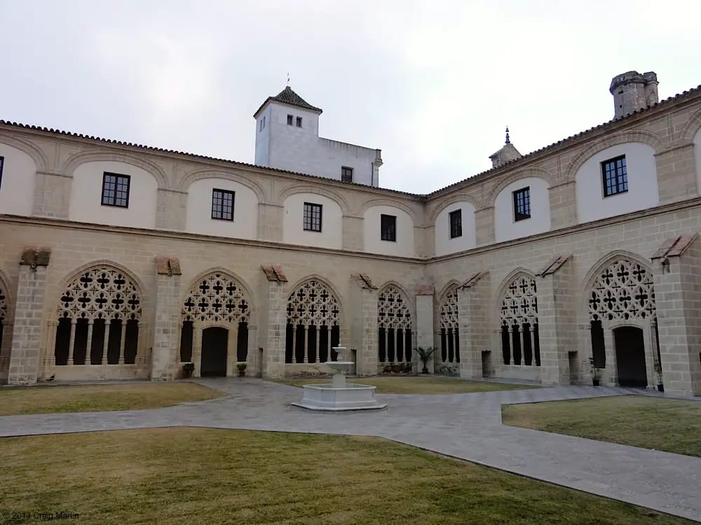 The Santo Domingo cloisters.