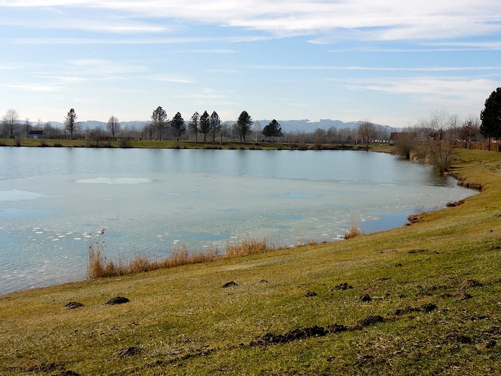 A beautiful lake near Linz.