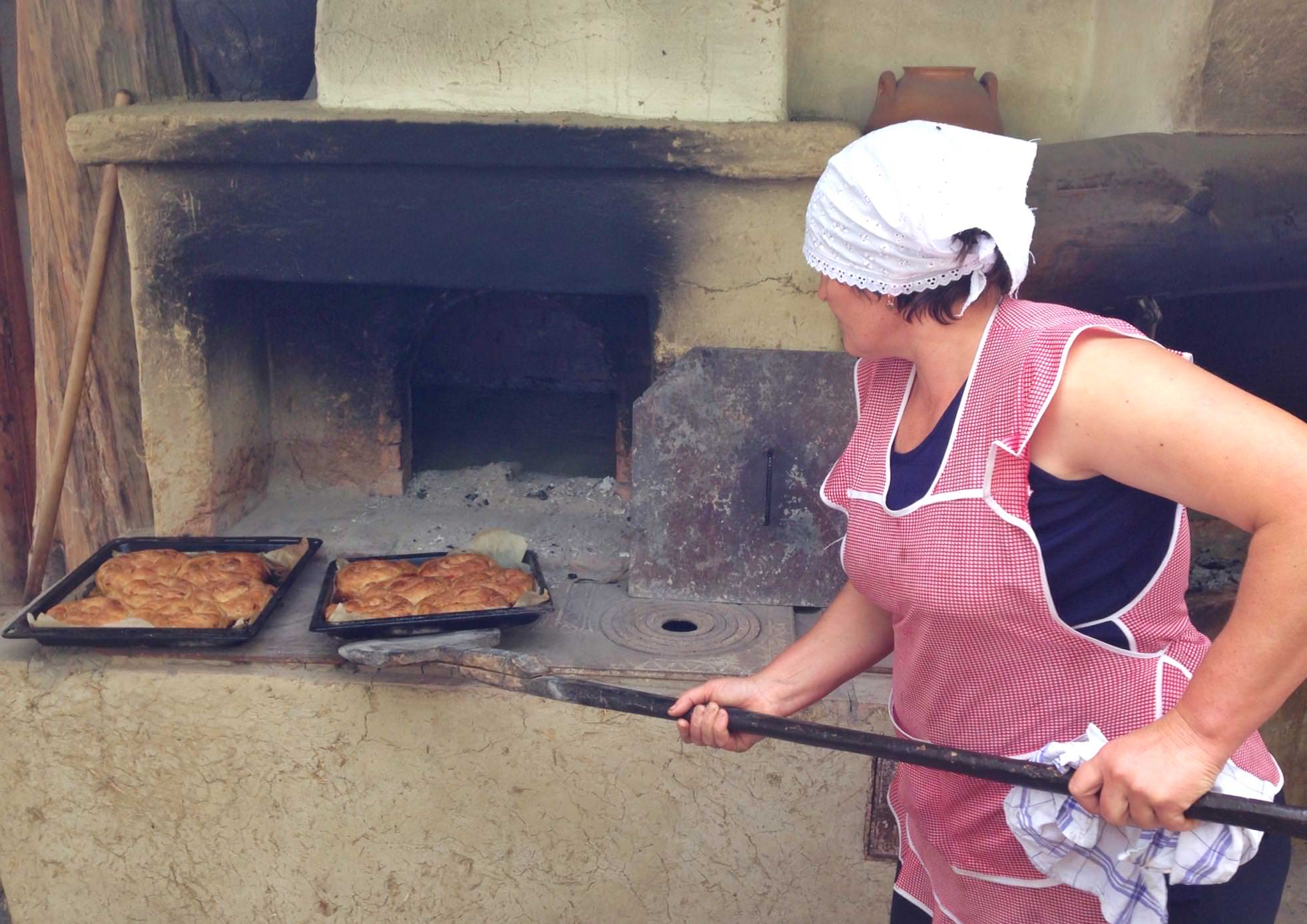 If you stay at Butuceni, you'll have the chance to try your hand at making traditional food.