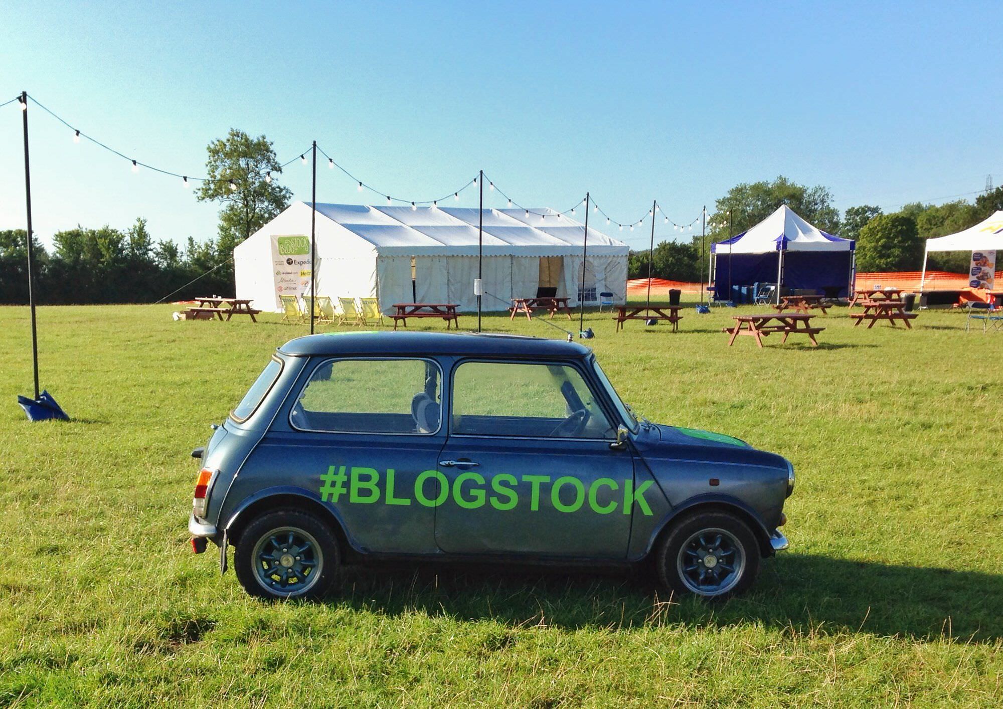 Blogstock festival near London UK