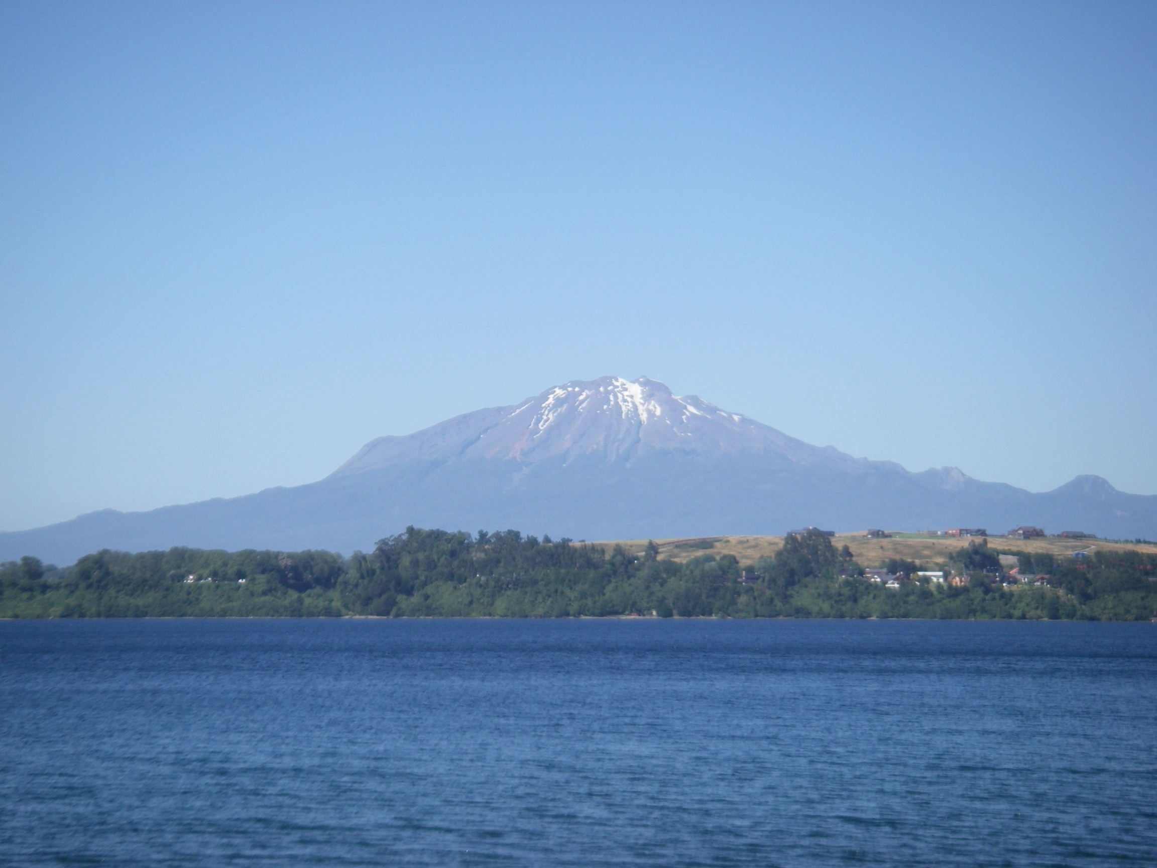 Lake and mountain views from Puerto Varas