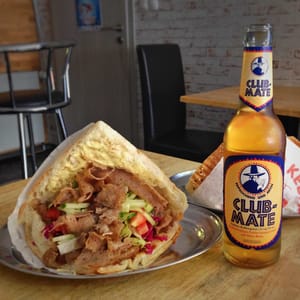 Berlin in a day -- have a kebab and club mate