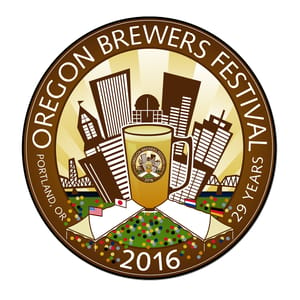 Oregon beer festival logo