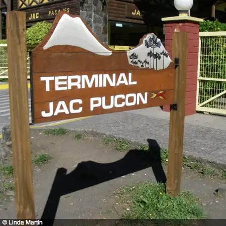 bus travel in Chile jac pucon - bus travel in South America