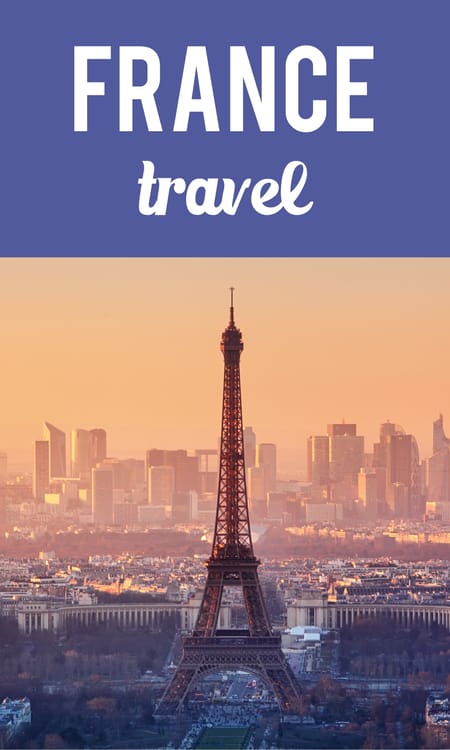 France travel pin