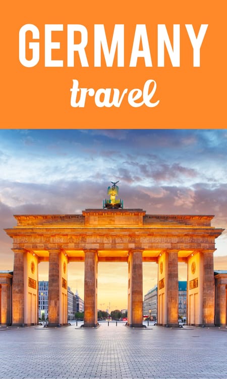 Germany travel pin