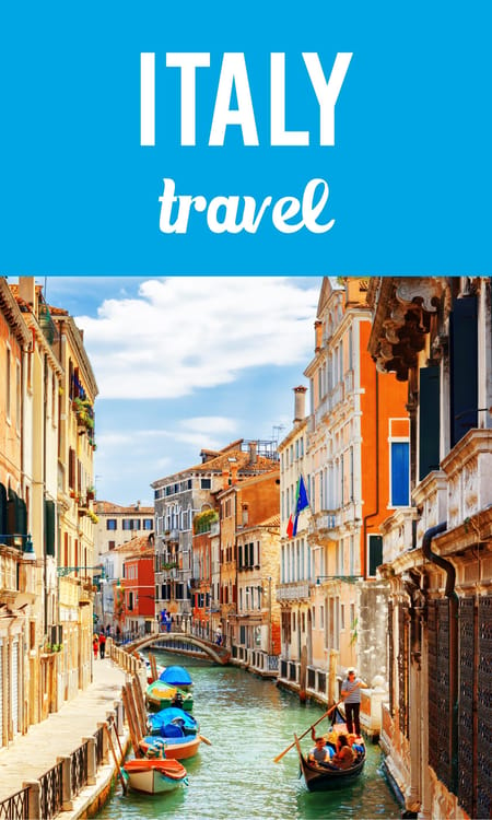 Italy travel pin