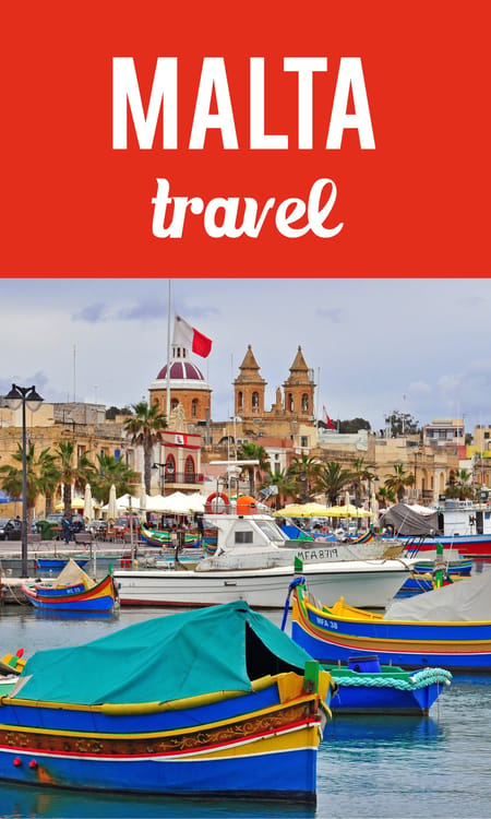 Malta travel pin