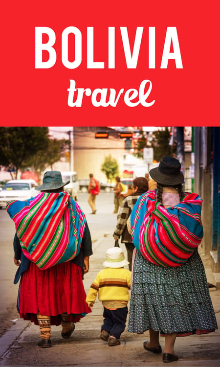 Bolivia travel Pinterest pin