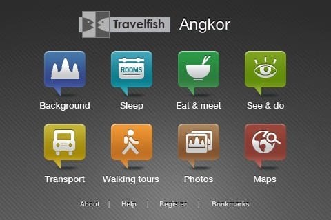 Angkor travel guide for iPhone / iPod touch