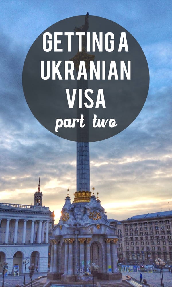 Ukrainian visa problems