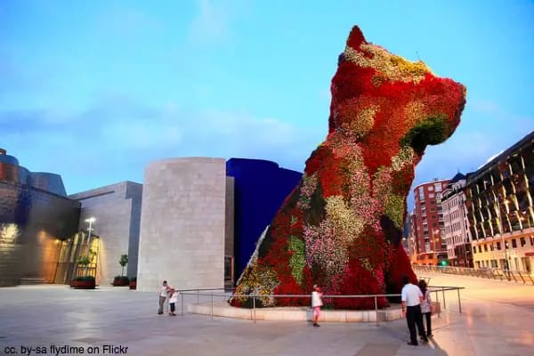 Flower Puppy Bilbao by flydime on Flickr
