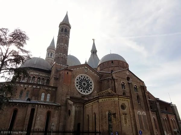 The Basilica of St Anthony, Padova. Worth a visit inside!