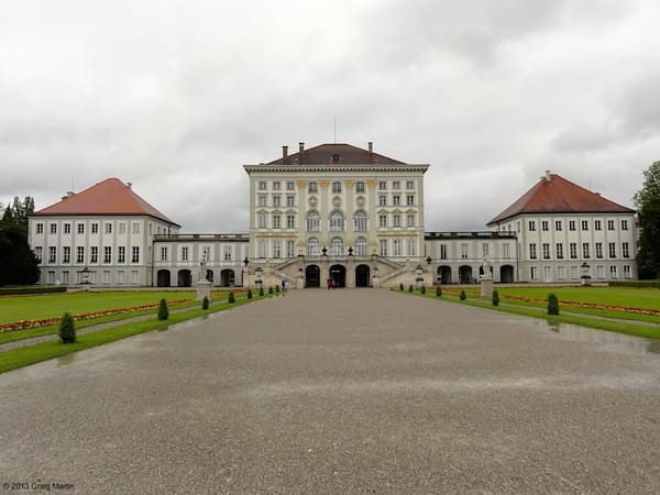 The Nymphenburg Palace is pretty from the outside...