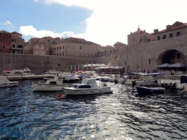 We weren't enamoured by Dubrovnik.