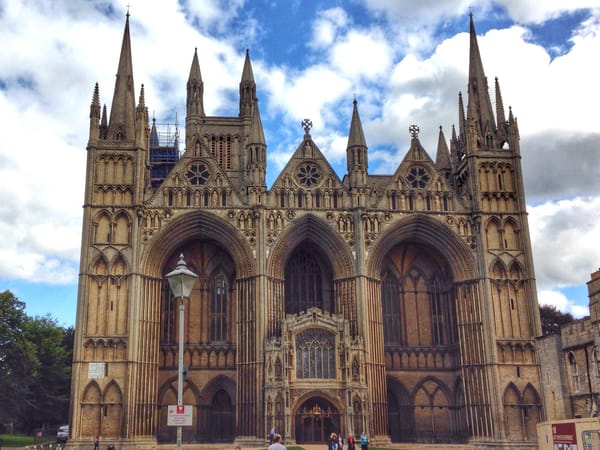 Cathedral in Peterborough UK