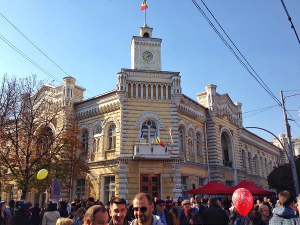 Chisinau city day in Moldova.
