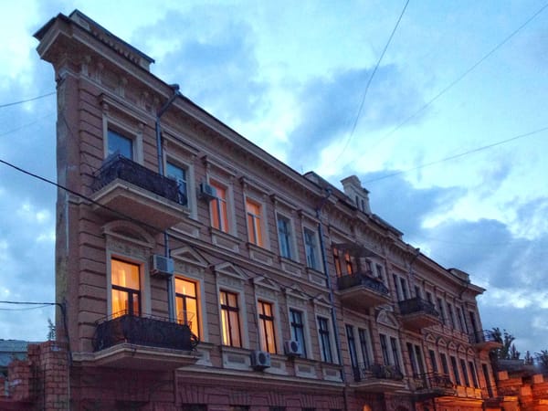 The flat house is a must-visit in Odessa.