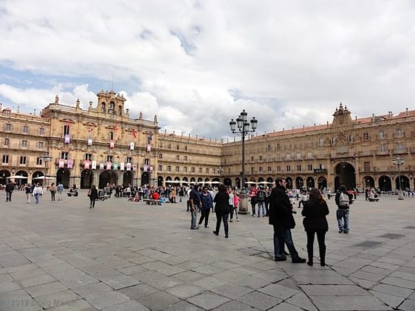 The main square in Salamanca