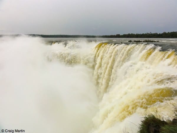 Argentinean side of the Iguazu Falls