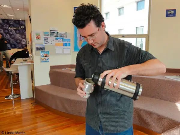 Learning how to make mate in Buenos Aires