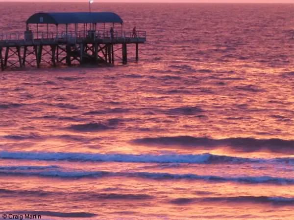 Sunset at Henley Beach, South Australia