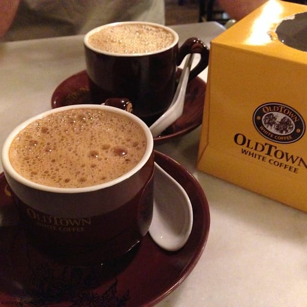 Old Town White Coffee.