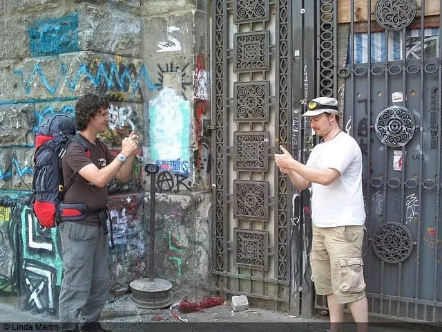 Craig and Benny in Berlin, Germany