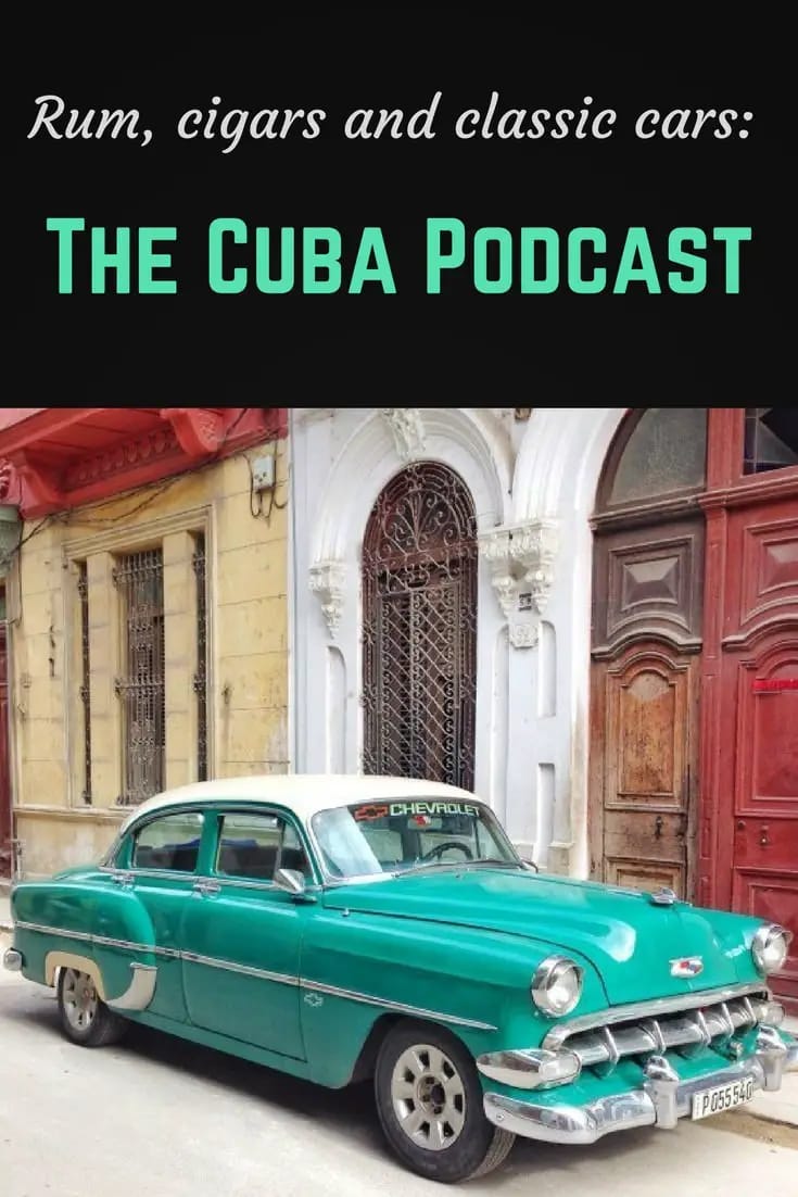 Cuba podcast pinterest pin