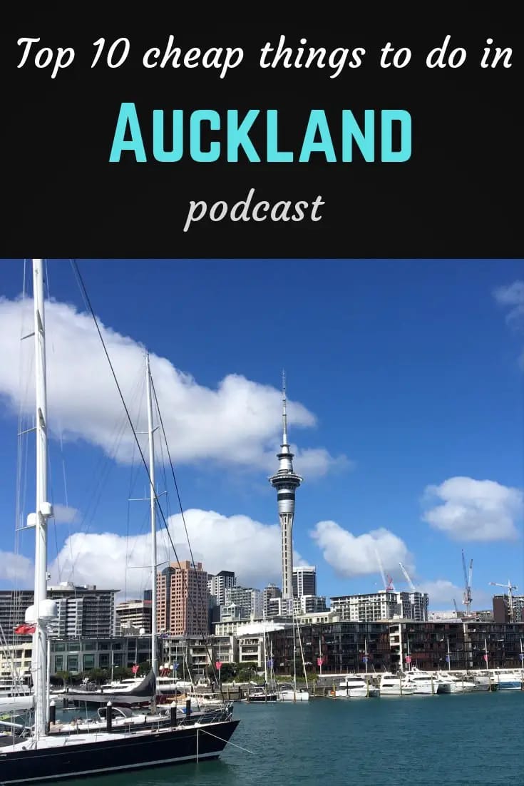 Top 10 Auckland Pinterest pin
