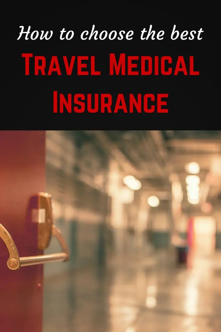 How to choose the best travel medical insurance Pinterest pin