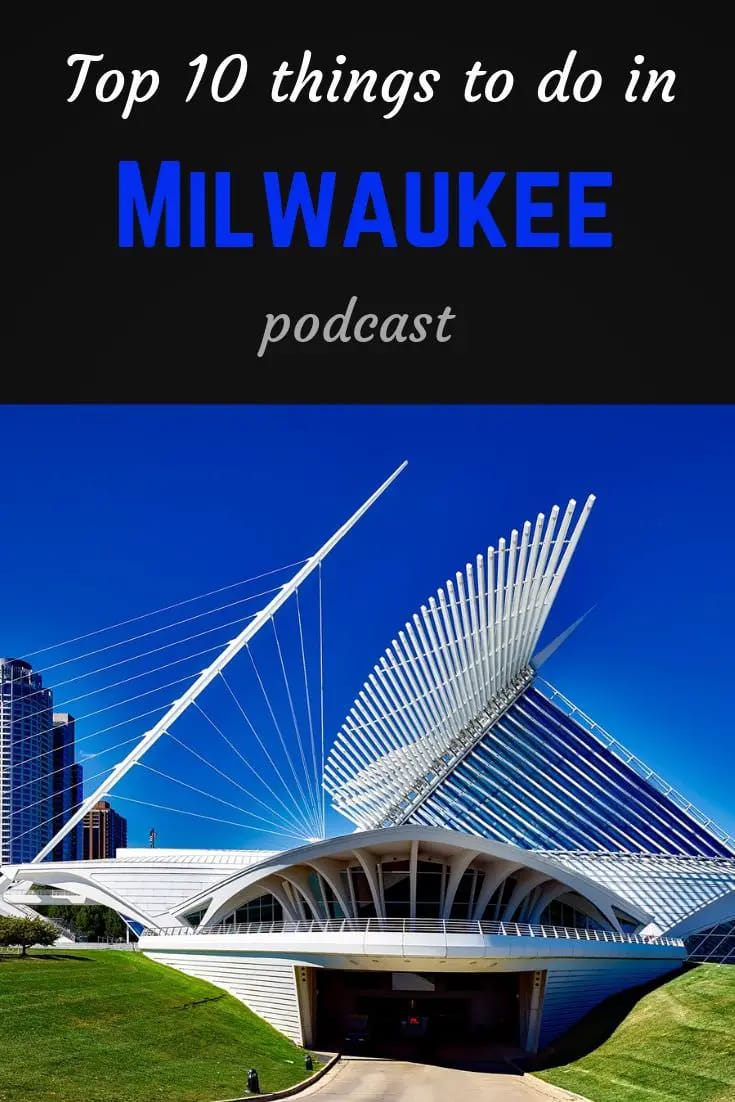 Top 10 Milwaukee Pinterest pin
