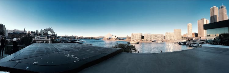 Sydney is beautiful, and the Rocks is one of the prettiest parts of town.