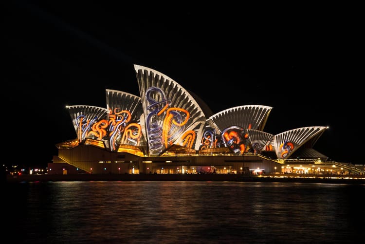 Sydney Opera House Vivid Sydney festival