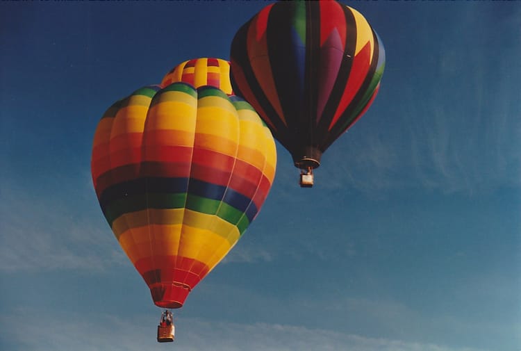 Seeing the balloons fly away is an experience to share!