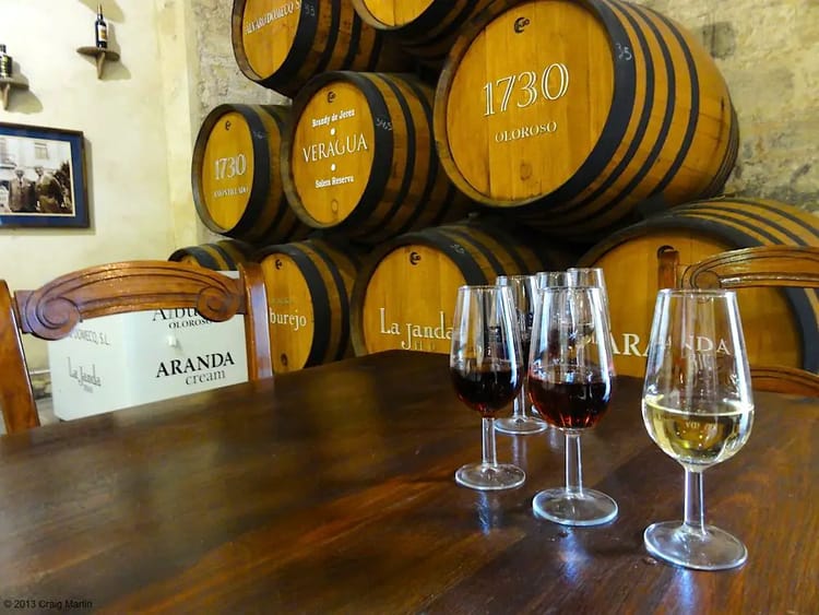 Wine tasting Jerez Spain