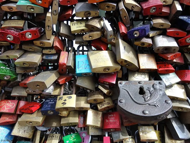 Cologne love locks