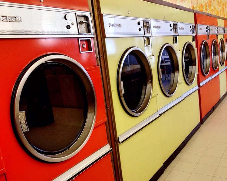 Laundromats can be a good option for washing your clothes while travelling -- but they can be hard to find.