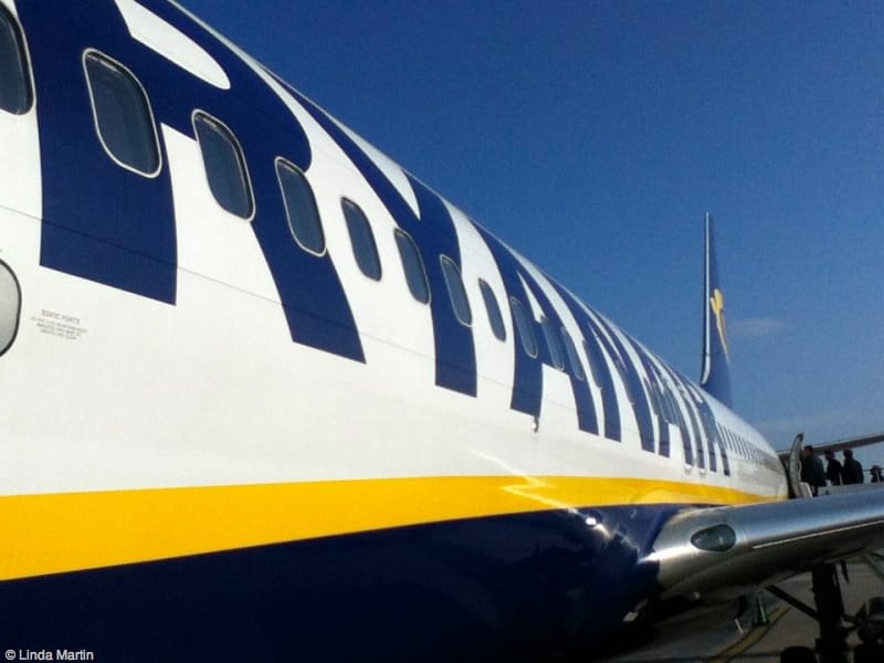Ryanair is a budget choice for travel to Italy.