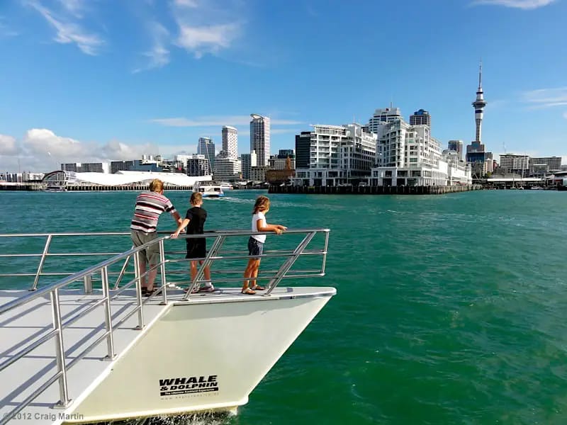 Ferry in Auckland harbour