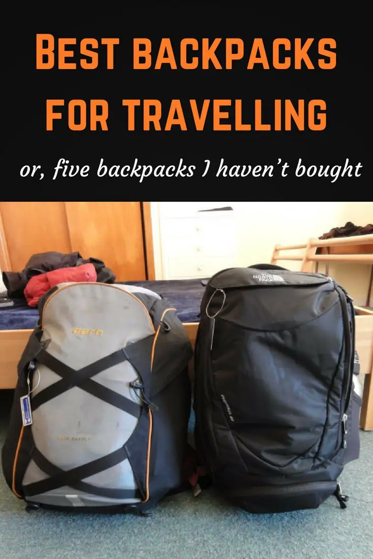 Backpacks for travel pinterest pin