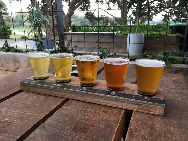 Beer platter Brothers Brewery Auckland