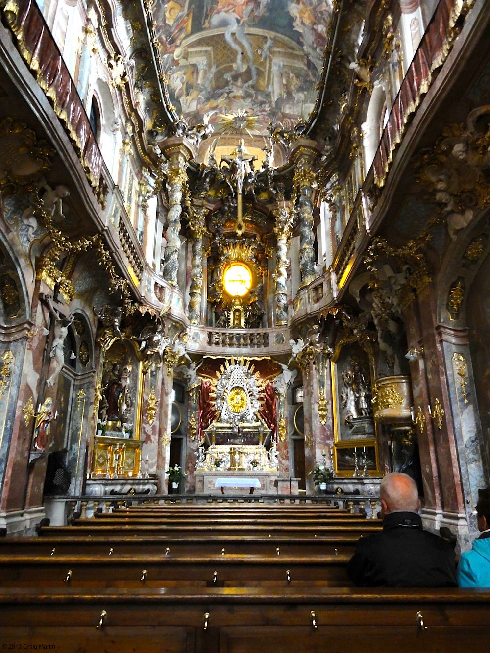 The Asam Church is a baroque marvel
