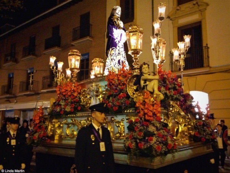Good Friday procession in Alcalá de Henares.