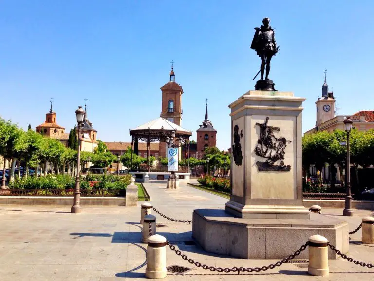 Plaza de Cervantes in Alcala de Henares