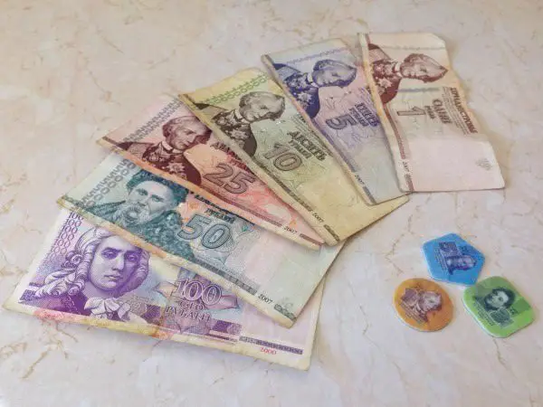 Transnistrian money.
