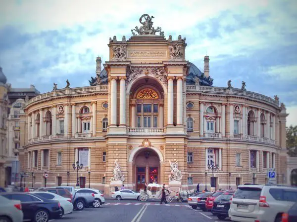 Odessa's opera house is beautiful!