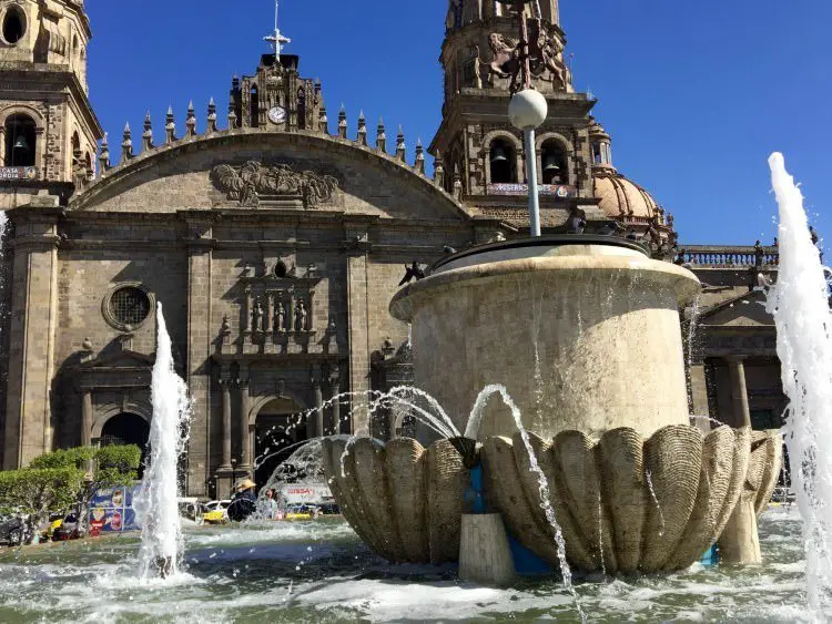 Guadalajara cathedral Mexico