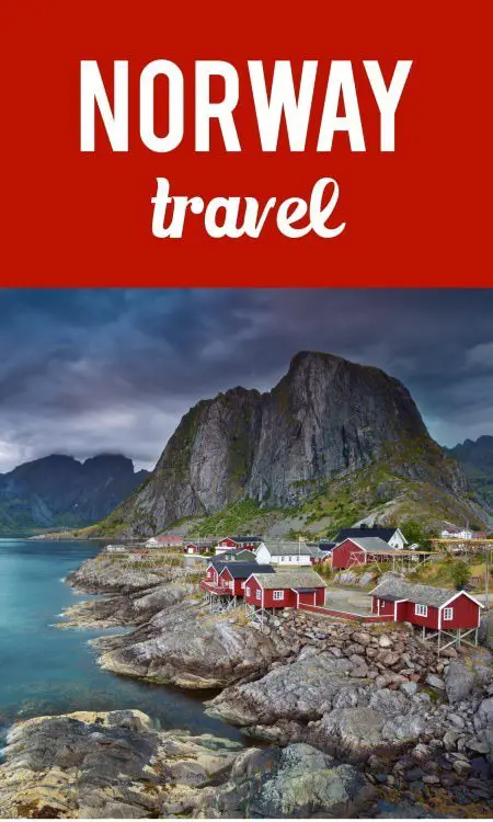 Norway travel pin