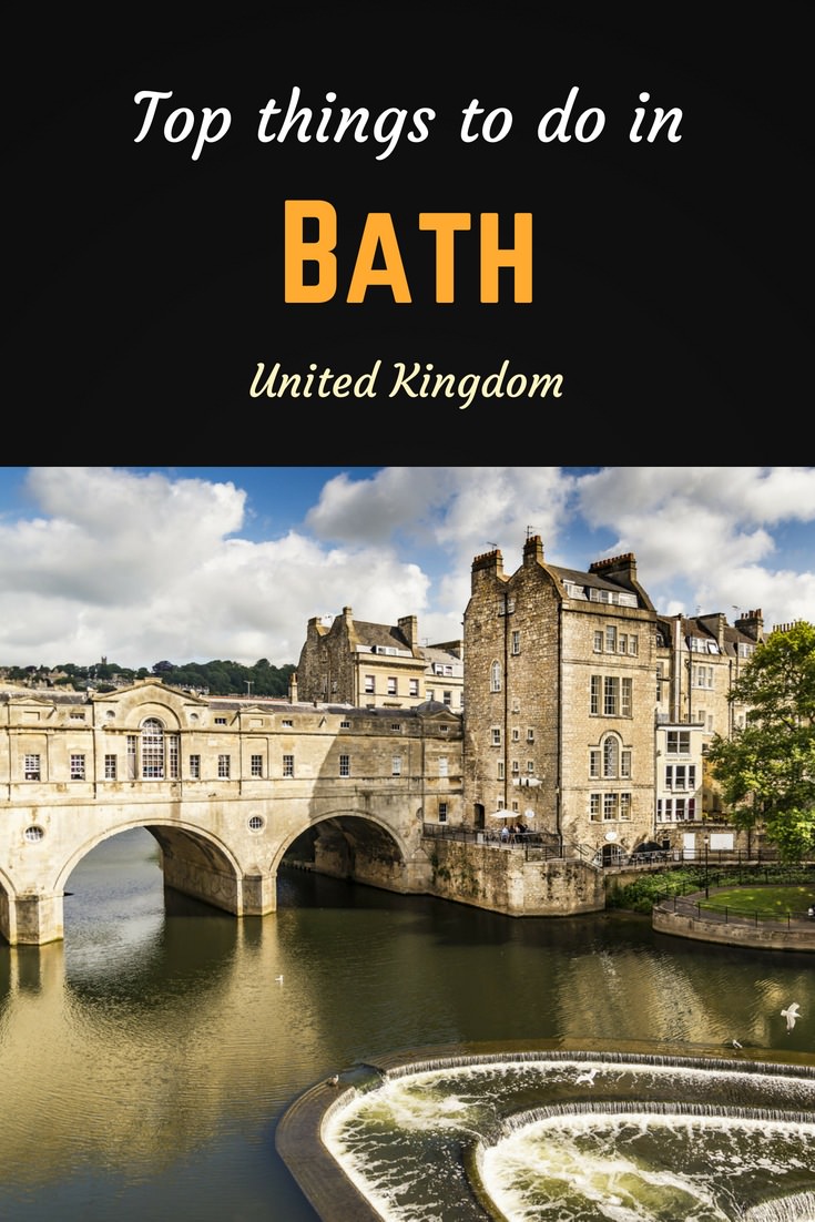Things to do in Bath Pinterest pin